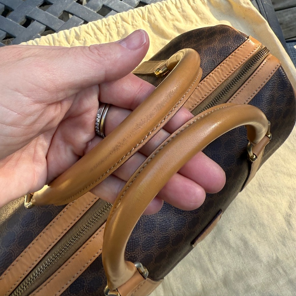 🤎 Celine Macadam Small Boston Duffle Bag - Picture 3 of 13